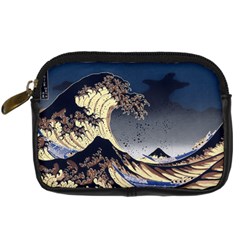 The Great Wave Off Kanagawa Japanese Waves Digital Camera Leather Case by Vaneshop