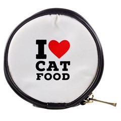 I Love Cat Food Mini Makeup Bag by ilovewhateva