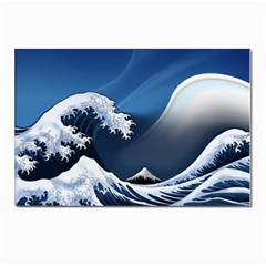 The Great Wave Off Kanagawa Postcard 4 x 6  (pkg Of 10)