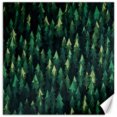 Forest Illustration Canvas 16  X 16  by Grandong