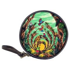 Monkey Tiger Bird Parrot Forest Jungle Style Classic 20-cd Wallets by Grandong