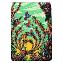 Monkey Tiger Bird Parrot Forest Jungle Style Removable Flap Cover (l) by Grandong
