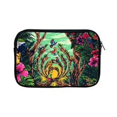 Monkey Tiger Bird Parrot Forest Jungle Style Apple Ipad Mini Zipper Cases by Grandong