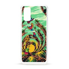 Monkey Tiger Bird Parrot Forest Jungle Style Samsung Galaxy S20 6 2 Inch Tpu Uv Case by Grandong