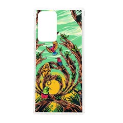 Monkey Tiger Bird Parrot Forest Jungle Style Samsung Galaxy Note 20 Ultra Tpu Uv Case by Grandong