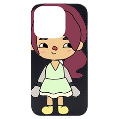Toca Life Self Made Character  Iphone 14 Pro Black Uv Print Case