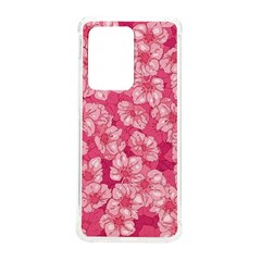 Cute Pink Sakura Flower Pattern Samsung Galaxy S20 Ultra 6 9 Inch Tpu Uv Case by Cowasu