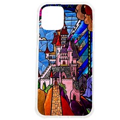 Beauty Stained Glass Castle Building Iphone 12 Pro Max Tpu Uv Print Case by Cowasu