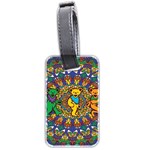 Grateful Dead Pattern Luggage Tag (two sides)