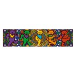 Grateful Dead Pattern Banner and Sign 4  x 1 