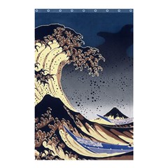 The Great Wave Off Kanagawa Japan Japanese Waves Shower Curtain 48  X 72  (small)  by Cowasu