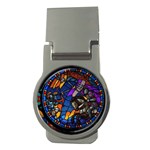 The Game Monster Stained Glass Money Clips (Round) 