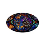 The Game Monster Stained Glass Sticker Oval (10 pack)