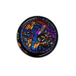 The Game Monster Stained Glass Hat Clip Ball Marker (4 pack)