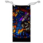The Game Monster Stained Glass Jewelry Bag