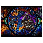 The Game Monster Stained Glass Premium Plush Fleece Blanket (Extra Small)