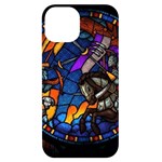 The Game Monster Stained Glass iPhone 14 Black UV Print Case
