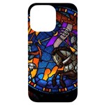 The Game Monster Stained Glass iPhone 14 Pro Max Black UV Print Case