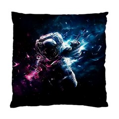 Psychedelic Astronaut Trippy Space Art Standard Cushion Case (two Sides) by Bangk1t