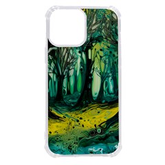 Ai Generated Trees Forest Mystical Forest Nature Art Iphone 13 Pro Max Tpu Uv Print Case by Ndabl3x