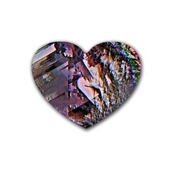 Prismatic Pride Rubber Coaster (heart) by MRNStudios