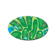 Golf Course Par Golf Course Green Sticker Oval (100 Pack) by Cowasu