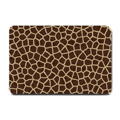 Giraffe Animal Print Skin Fur Small Doormat by Amaryn4rt