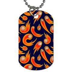 Space Patterns Pattern Dog Tag (two Sides) by Amaryn4rt