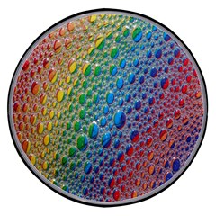 Bubbles Rainbow Colourful Colors Wireless Fast Charger(black) by Amaryn4rt