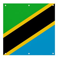 Flag Of Tanzania Banner And Sign 4  X 4  by Amaryn4rt