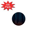 Dark Forest Nature 1  Mini Buttons (100 pack) 