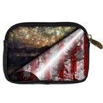 Independence Day July 4th Digital Camera Leather Case Back