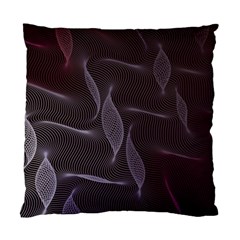 Curve Wave Line Texture Element Standard Cushion Case (one Side) by Vaneshop