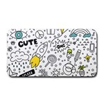 Set-cute-colorful-doodle-hand-drawing Medium Bar Mat