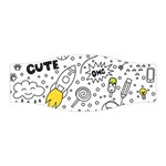 Set-cute-colorful-doodle-hand-drawing Stretchable Headband