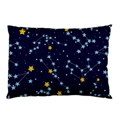Seamless-pattern-with-cartoon-zodiac-constellations-starry-sky Pillow Case (two Sides) by uniart180623