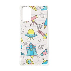 Cute-seamless-pattern-with-space Samsung Galaxy Note 20 Tpu Uv Case by uniart180623
