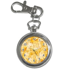 Cheese-slices-seamless-pattern-cartoon-style Key Chain Watches
