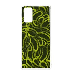 Green-abstract-stippled-repetitive-fashion-seamless-pattern Samsung Galaxy Note 20 Tpu Uv Case by uniart180623