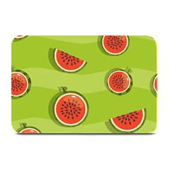 Seamless-background-with-watermelon-slices Plate Mats by uniart180623