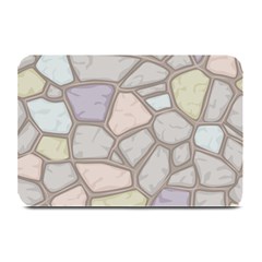 Cartoon-colored-stone-seamless-background-texture-pattern Plate Mats by uniart180623
