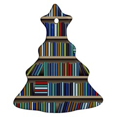 Bookshelf Ornament (christmas Tree)  by uniart180623