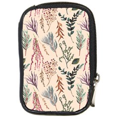 Watercolor-floral-seamless-pattern Compact Camera Leather Case by uniart180623