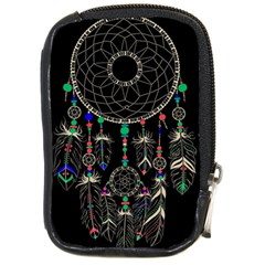 Dreamcatcher Magic Magical Compact Camera Leather Case by uniart180623