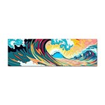 Waves Ocean Sea Tsunami Nautical Arts Sticker Bumper (10 pack)