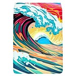 Waves Ocean Sea Tsunami Nautical Arts Removable Flap Cover (S)