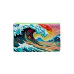 Waves Ocean Sea Tsunami Nautical Arts Cosmetic Bag (XS)