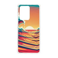 Waves Ocean Sea Tsunami Nautical Art Nature Samsung Galaxy S20 Ultra 6 9 Inch Tpu Uv Case by uniart180623