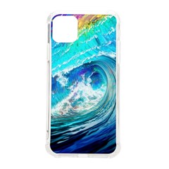Tsunami Waves Ocean Sea Nautical Nature Water Painting Iphone 11 Pro Max 6 5 Inch Tpu Uv Print Case by uniart180623