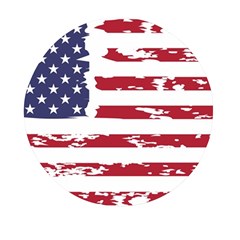 Flag Usa Unite Stated America Mini Round Pill Box by uniart180623